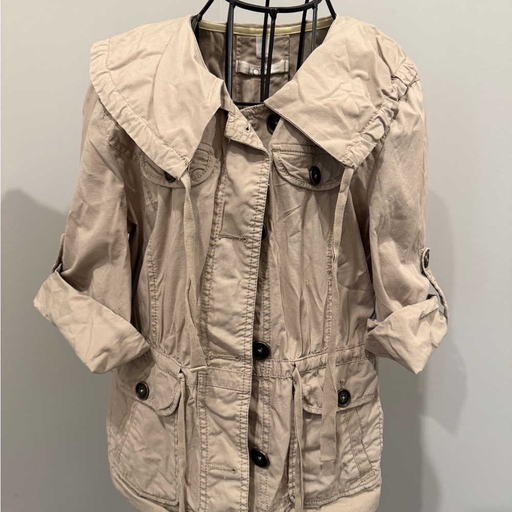 LOFT Utility Jacket in Beige